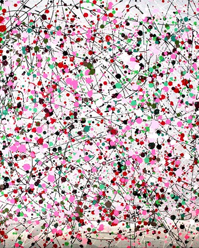 Bruner-ציור אקריליק על בד קנבס פישתן